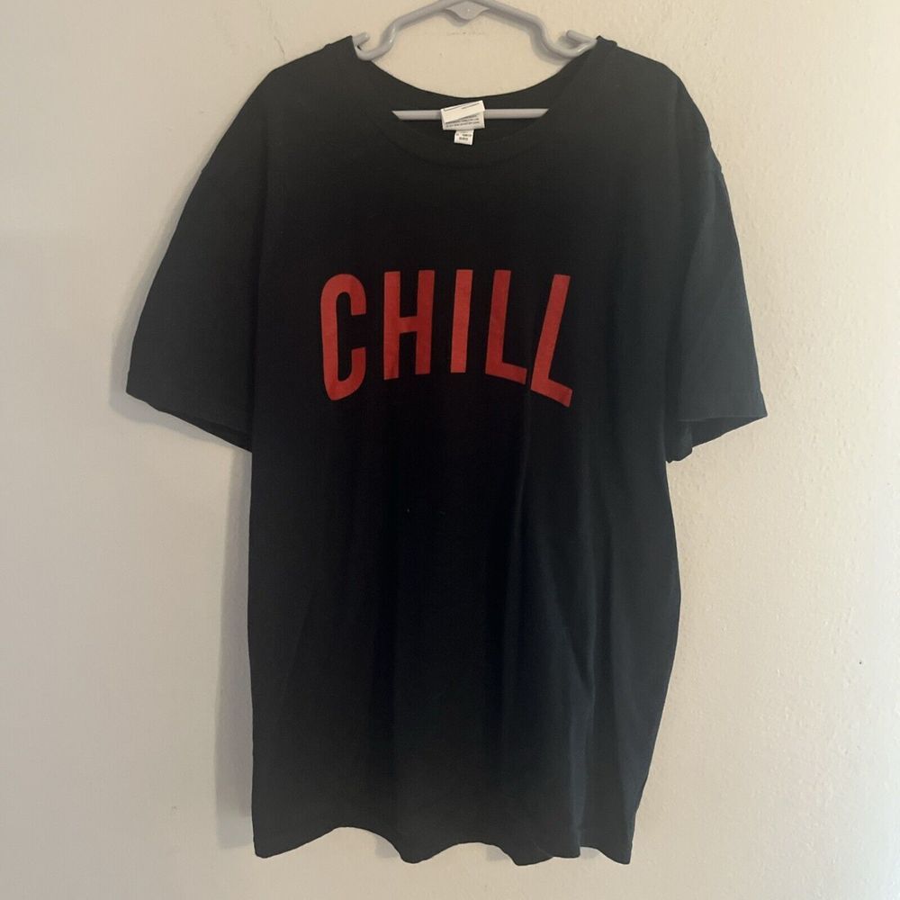 Netflix Funny Humor Tshirt Black‎ Men's Size Small 100% Cotton
